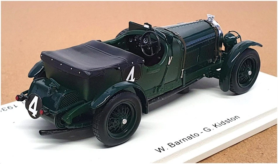 Modelo Spark escala 1/43 43LM30 - Bentley Speed Six Winner 24h LM 1930 - Verde Foto 2 de 4