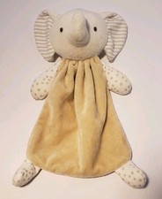 DreamGro Gray Elephant Lovey Security Blanket