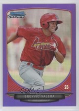 2013 Bowman Chrome Prospects Purple Refractor 199/199 Breyvic Valera #BCP167 0t2