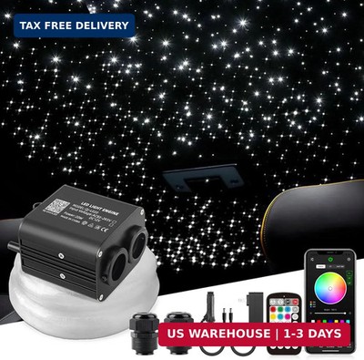 20W Twinkle Starlight Headliner Kit, Star Lights for Car Roof & Home Decoration,