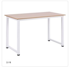 Metal frame office desk