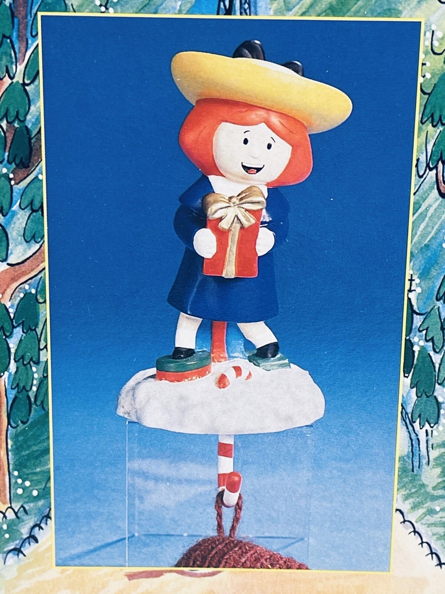 Madeline Christmas Stocking Holder Hanger 1998 Vintage New Kurt S