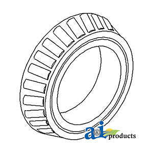 Bearing AR94761 fits John Deere C670 CTS Cts Ii T550 T560 T660 W540 W550 W650