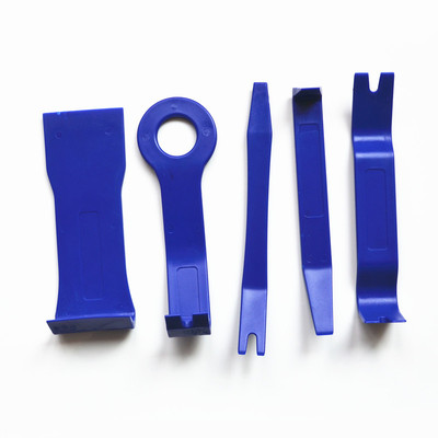 12-Piece Car Door Panel Clip Pry Tool Set — For Audio System Install, Navigation Removal, Trim & Dash Work