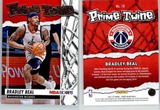 Bradley Beal 2021-22 Hoops Prime Twine #18 Wizards