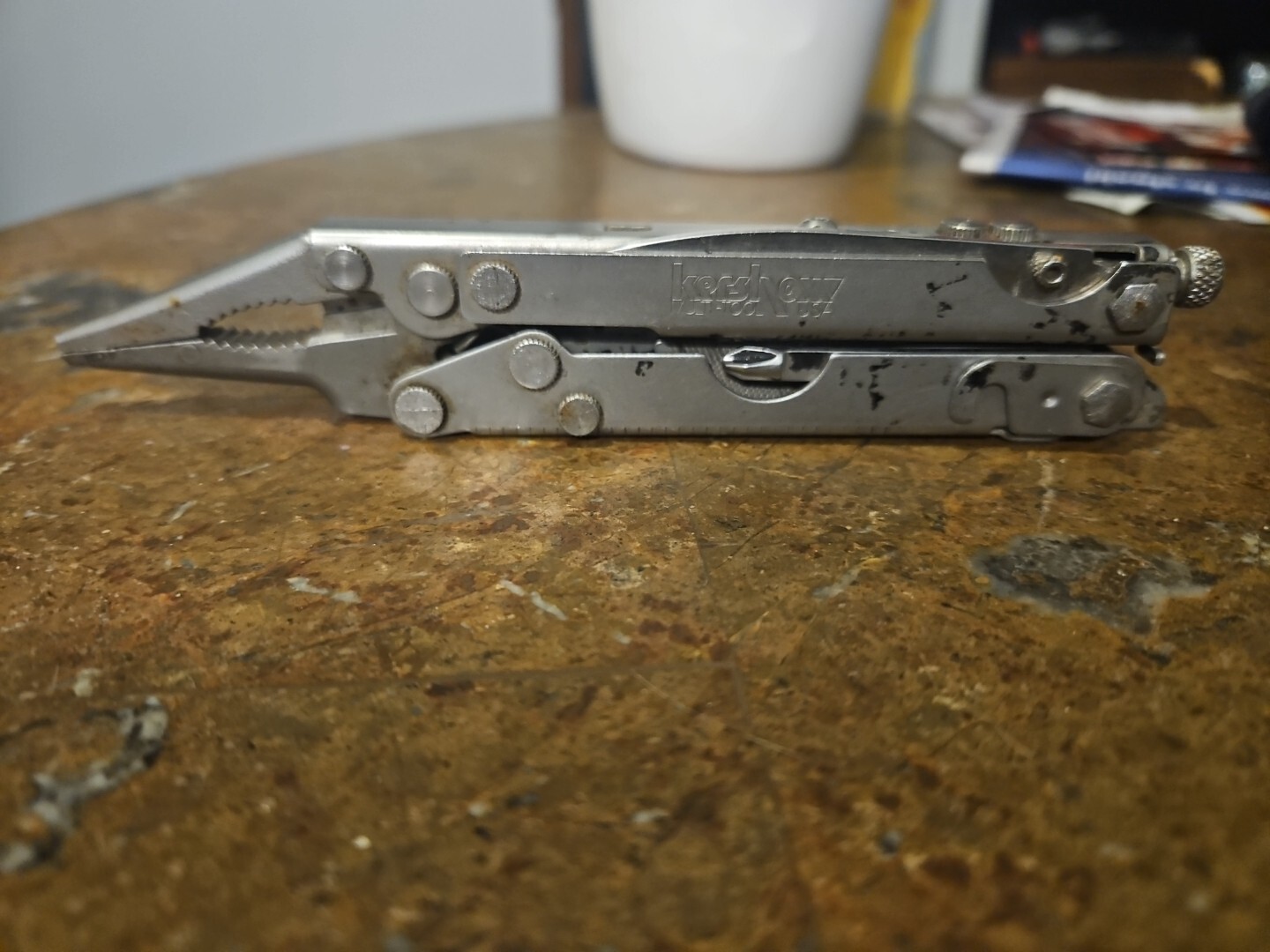 Rare Kershaw KAI A100 MultiTool Needlenose Vise GripPlier USA Knife