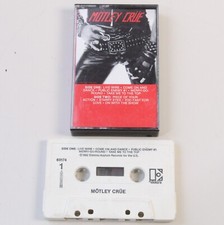 M tley Cr e Audio Cassette Too Fast For Love 1982 Elektra Records E4-60174