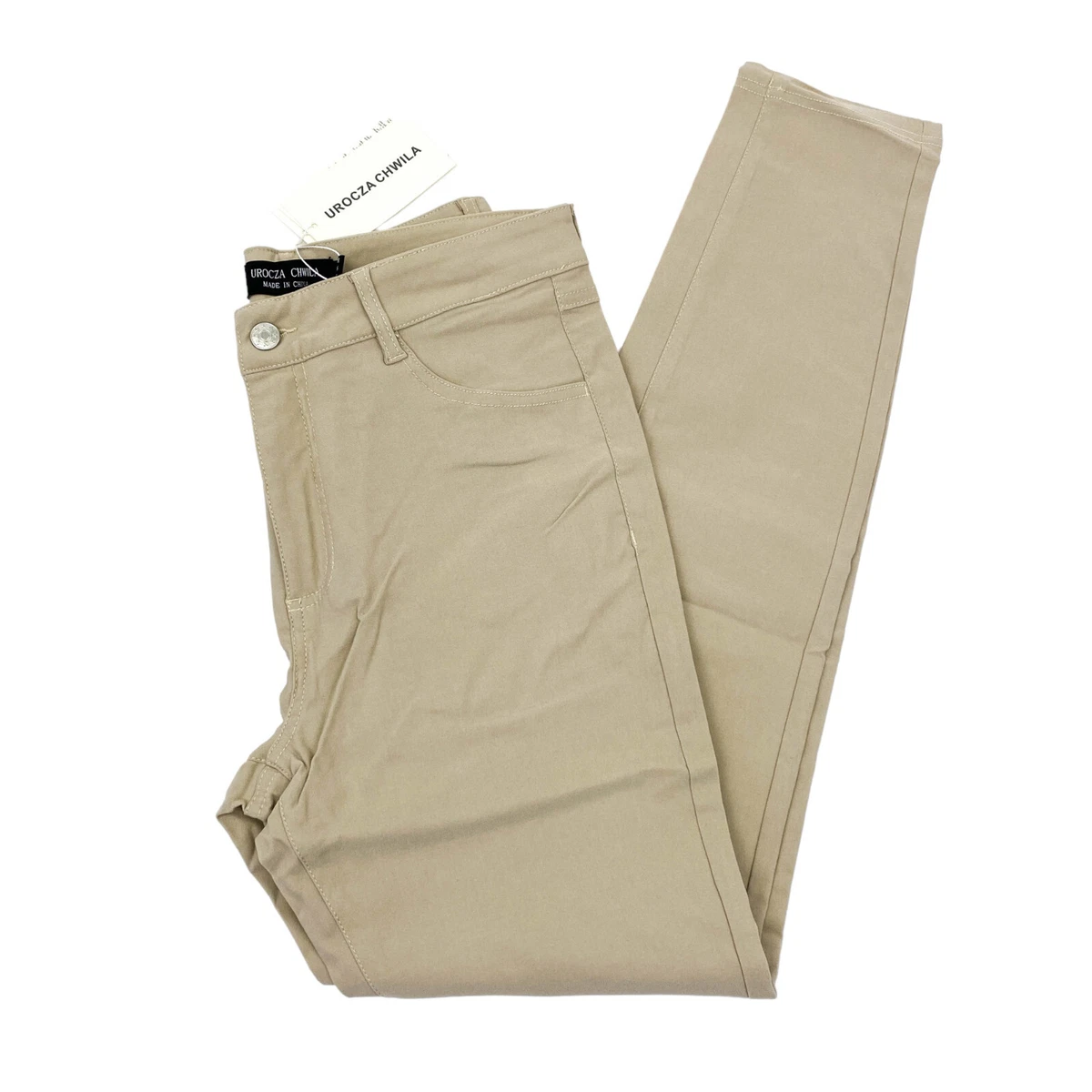 Jegging top khaki pants