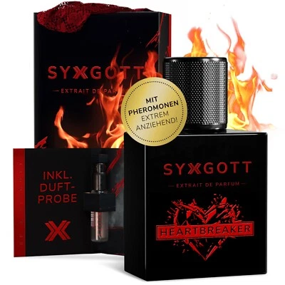 SYXGOTT HEARTBREAKER Profumo Uomo con Olio di Feromone Extrait de Parfum Uomo