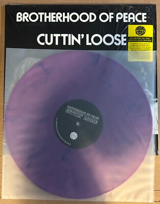 LP:  BROTHERHOOD OF PEACE - Cuttin' Loose   NEW REISSUE PURPLE VINYL HARD ROCK