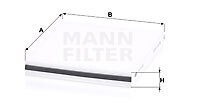 Mann-Filter CU 22 003 Filter, Innenraumluft FÜR Infiniti Nissan Subaru