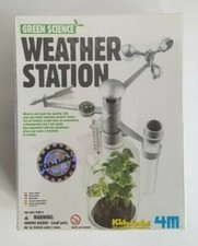 Green Science Weather Station Kit Ages 8 Educational 4M KidzLabs NIB Sealed