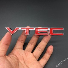 Vtec Metal Emblem Car Badge Decal Sticker Trunk Gift Car Auto Jdm