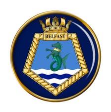HMS Belfast, Royal Navy Pin Badge