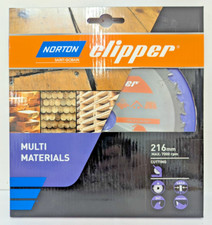 Norton Clipper TCT Saw Blade Multimaterial 216mm Diameter