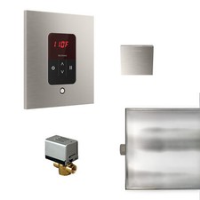 Mr Steam Butler Steam Generator Control Kit / Package in Square Brushed Nickel