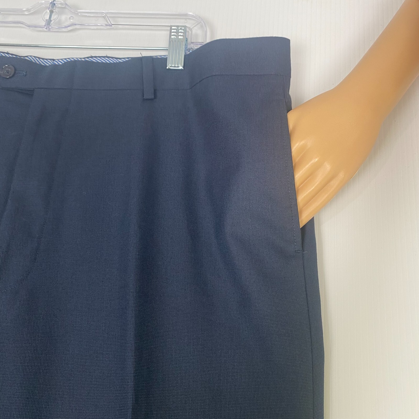 Tommy Hilfiger Blue Dress Pants Men Sz 40/32 Dry Clean 47338 Lightweig Casual thumbnail 12