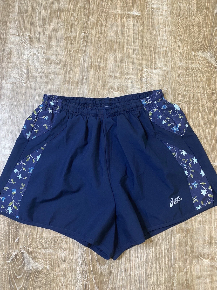 Navy athletic shorts womens store