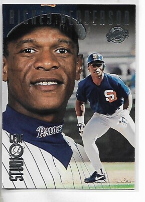 1996 Leaf Studio Rickey Henderson Card