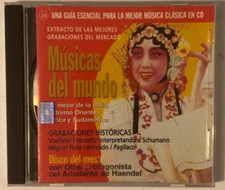 Vladimir Horowitz, Audioclasica, Musica Del Mundo, Spanish CD Sampler, Classical