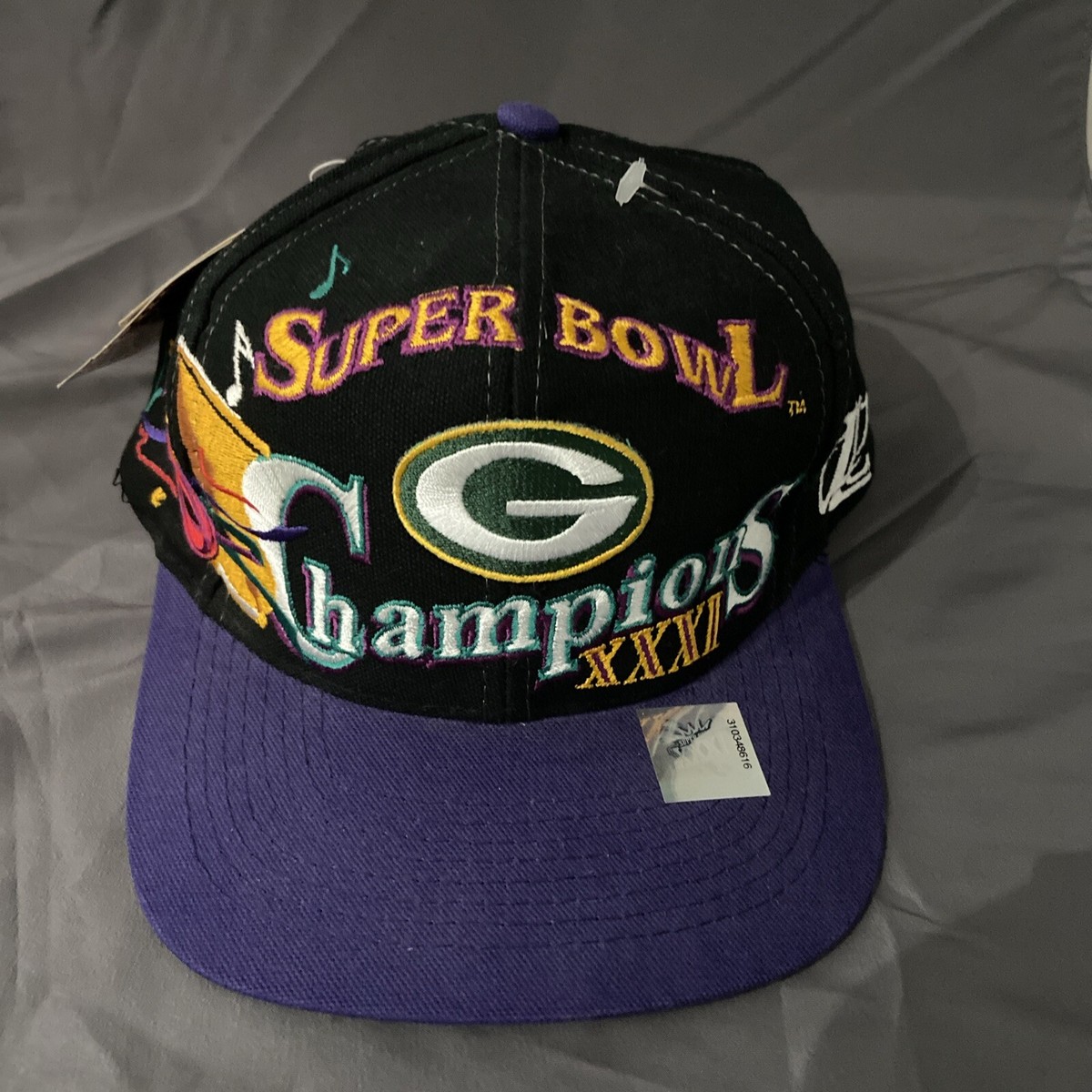 GREEN BAY PACKERS SUPER BOWL XXXI 31 CHAMPIONS Logo Athletic