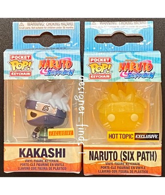 kakashi funko pop keychain