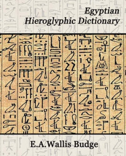 Thumbnail - Egyptian Hieroglyphic Dictionary By E.a.wallis Budge