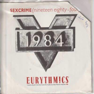 Eurythmics   Sexcrime (nineteen eighty-four)   I did it just the same   1984  7 
