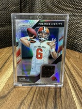 2018 Panini Prizm – Premier Jerseys #PP-1 Baker Mayfield RC – Silver Prizm Relic