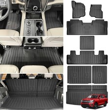 Cargo Mat with Floor Mat Fit for 2018-2024 Ford Expedition 7Seats Accessories...