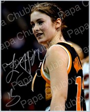 Lindsay Whalen NCAA University Minnesota Womens Basketball Lynx WNBA Signed Auto