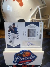 2020 Panini Absolute Jersey Signatures /140 Bryan Abreu #AJS-BA Rookie Auto RC