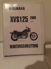 Yamaha XVS125 - Drag Star - 2000 - Werkstatthandbuch XVS 125, DEUTSCH !