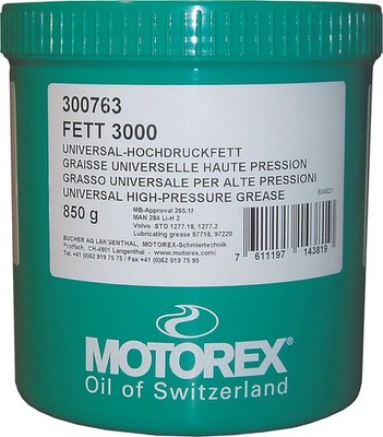 Motorex High Pressure Grease 3000 850g. Jar 102426