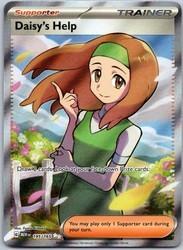 Daisy's Help 195/165 Ultra Rare Full Art Holo Trainer - Scarlet & Violet 151