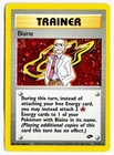 Blaine 17/132 Rare Gym Challenge Pokemon Unlimited Holo LP