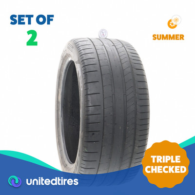 Set of (2) Used 315/40ZR21 Pirelli P Zero PZ4 NCO 115Y - 6/32
