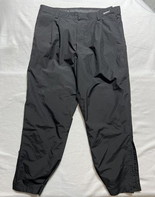 ZR Zero Restriction Pants Mens Size Large Black Gore-tex Waterproof Golf Pants