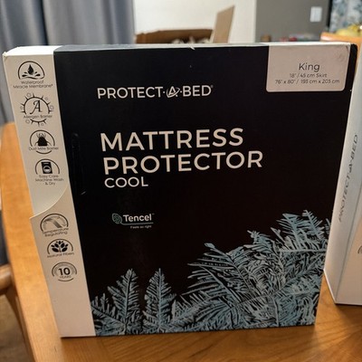 Protector Bed King Natural Fibers, Waterproof Mattress, Protector Natural Fibers