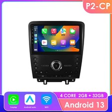 Apple Carplay Android 13.0 Car Stereo Radio Gps Navi For Ford Mustang 2010-2014