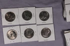 Lot  Of  6  1971 1972 Kennedy   Uncirculated Half Dollars