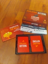Exploding Kittens Card Game Exploding Kittens Original Edition Open Complete