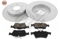 Bremsensatz Hinten FüR Ford C-Max DM2 Focus C-Max DM2 II 2003-2012