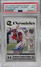 2020 Chronicles AUTO ~ ANTONIO GANDY GOLDEN Rookie RC Card PSA 9 MINT (Pop 3). rookie card picture