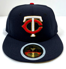 Minnesota Twins MLB NE Youth AC 2017 ALT Fitted Hat Dark Navy
