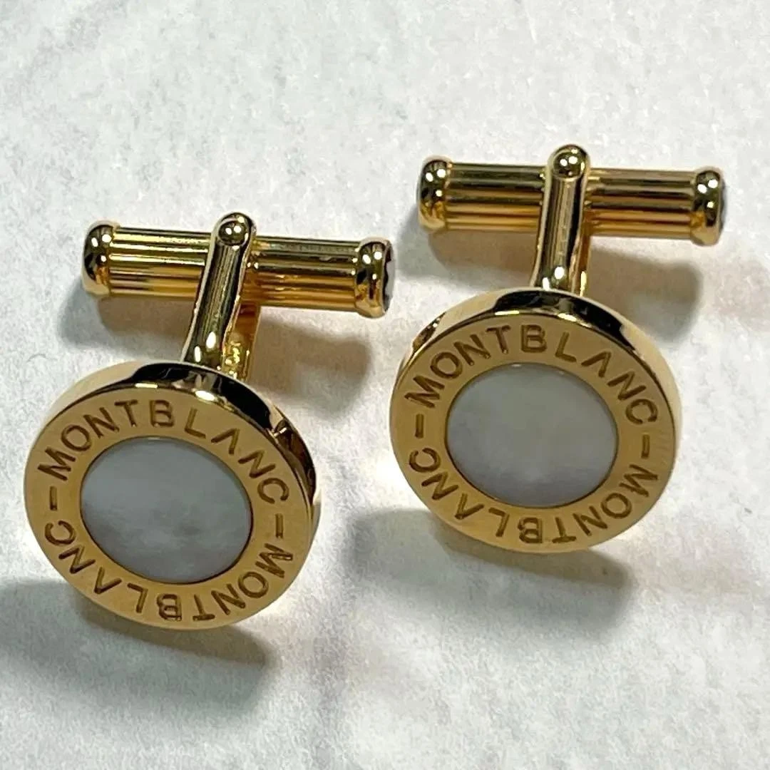 Montblanc Mother of Pearl/Abalone Cufflinks for Men for sale | eBay