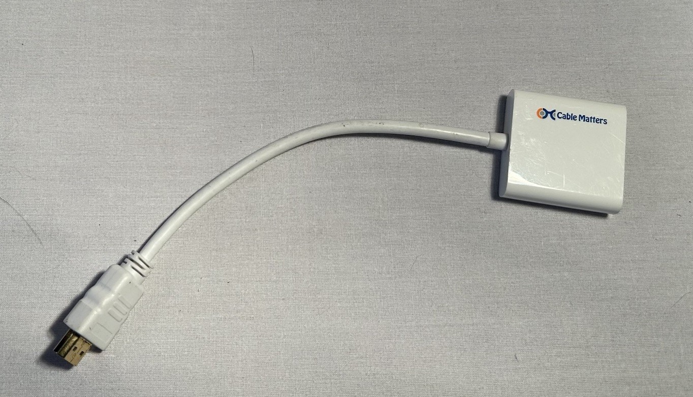 White Digital To Analog Converter