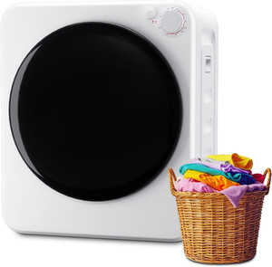 1.5 Cu.Ft Portable Clothes Dryer, 800W Fast Drying Front Load Laundry Dryer with