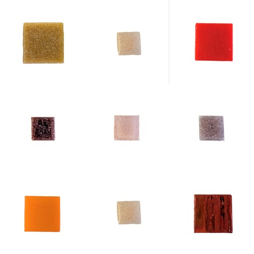 Italian tesserae Vitreous Glass Mosaic Tile 10-20mm 25-100ct