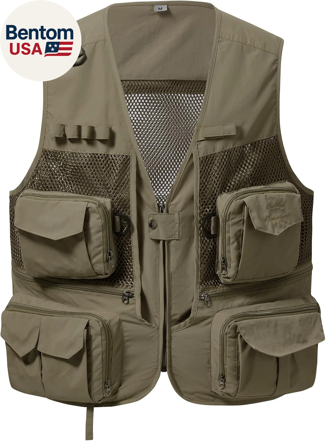 Men'S Women'S Utility Fishing Cargo Vest Outdoor Safari Photography Work Vest wi
